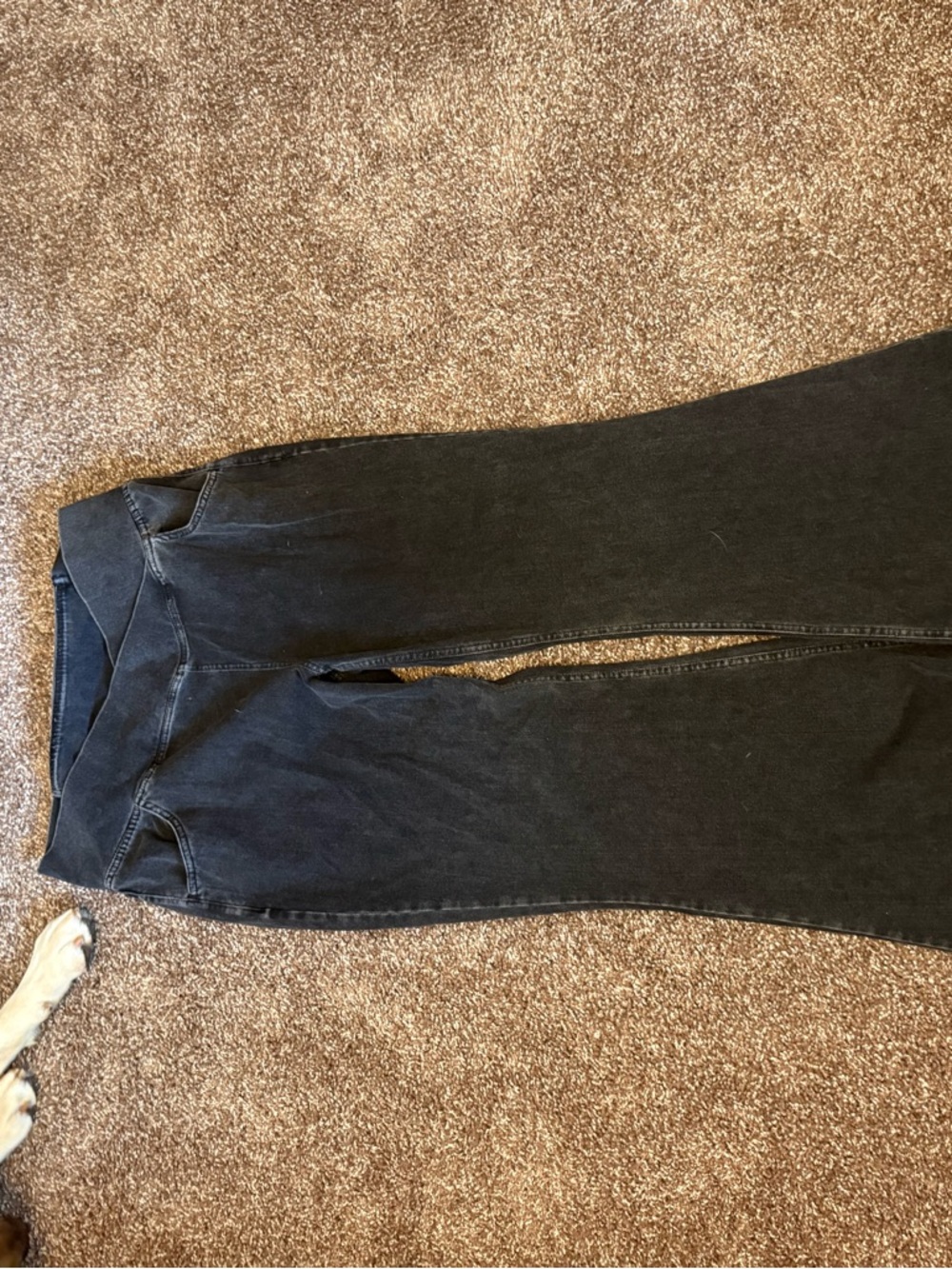 Halara Women's Black Stretch Flare Jeggings
